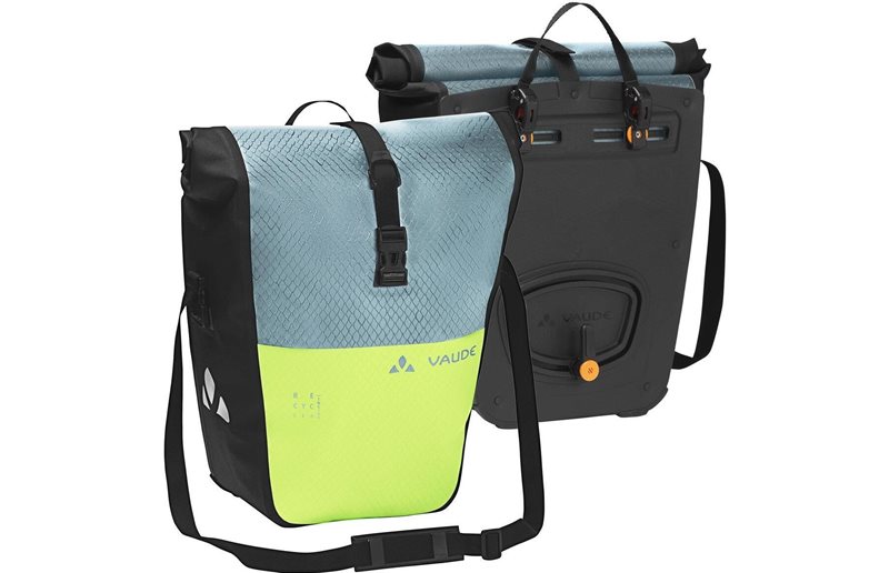 Vaude Polkupyörän laukku Aqua Back Color (Rec) Nordic Blue/Bright Green