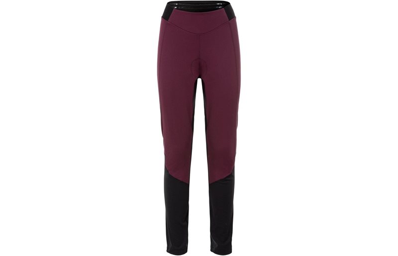 Vaude Pyöräilyhousut W Posta Warm Tights II Cassis