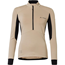 Vaude Pyöräilypaita W Kuro Halfzip Ls Tricot Linen