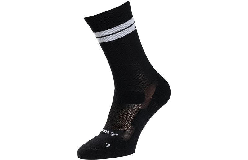 Vaude Pyöräilysukat Bike Socks Mid II Black/Black