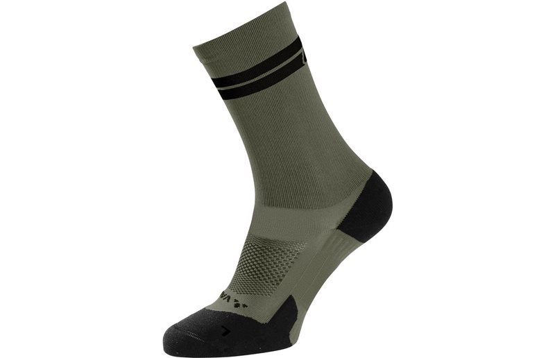 Vaude Pyöräilysukat Bike Socks Mid II Khaki