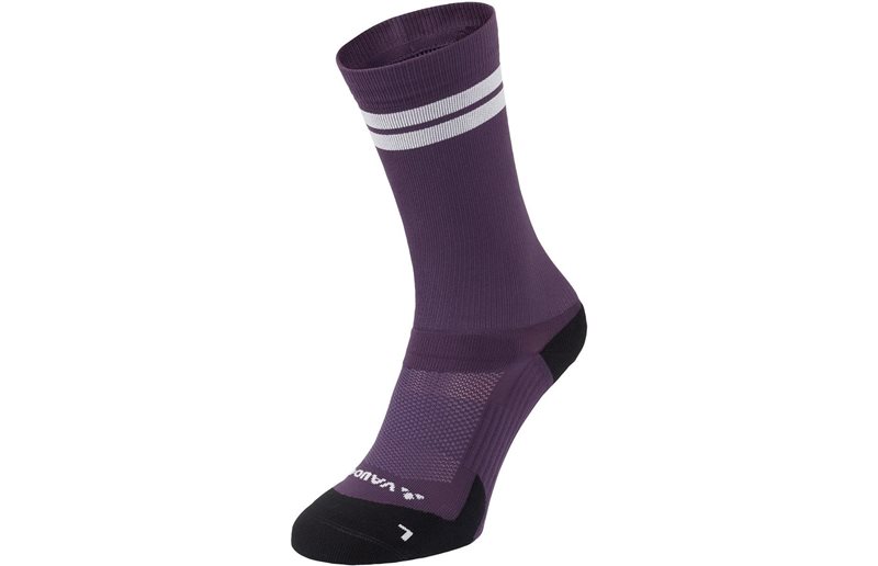 Vaude Cykelstrumpor Bike Socks Mid II Mulberry