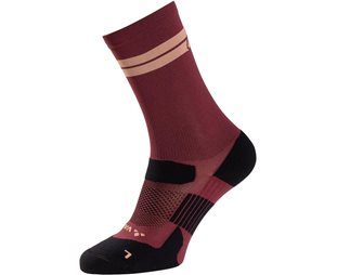 Vaude Cykelstrumpor Bike Socks Mid II Cassis Unisex