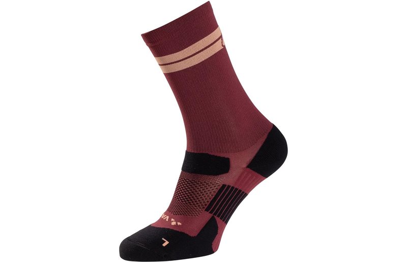 Vaude Pyöräilysukat Bike Socks Mid II Cassis Unisex
