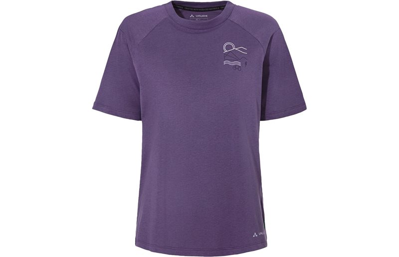 Vaude Cykeltröja Dam Cyclist Casual Shirt Mulberry