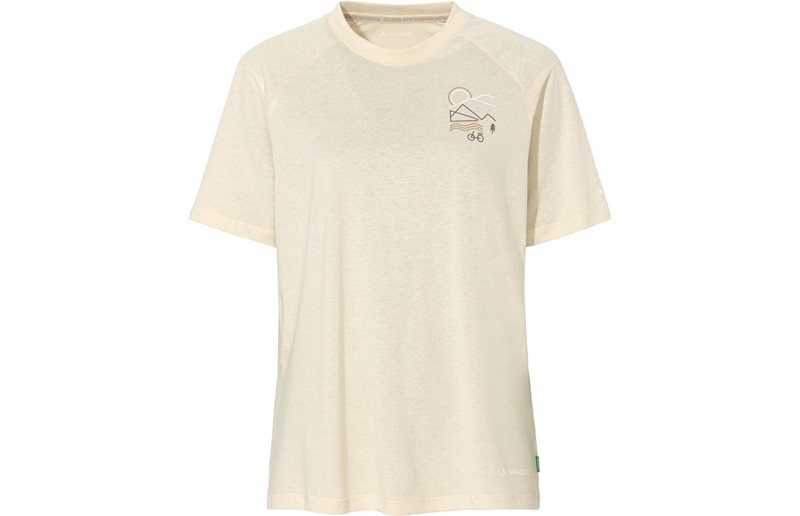 Vaude Cykeltröja Dam Cyclist Casual Shirt Ecru