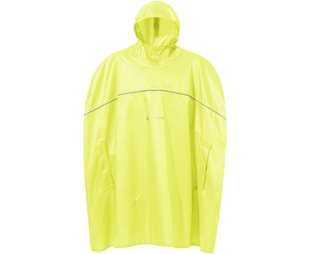 Vaude Cykeljacka Barn Grody Poncho II Neon Yellow
