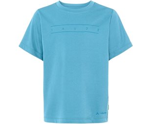 Vaude Cykeltröja Barn Vaude Cykeltröja Print T-Shirt Crystal Blue