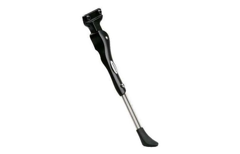 Atran Velo Cykelstøtte Stylo HV Bagstøtte monteret 22-28" Svart/Sølv