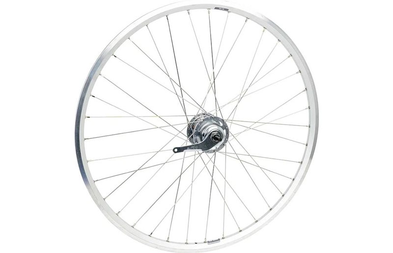 Connect Takapyörä 28" Shimano Nexus 7-vaihteinen Fast Axel, OLD 127mm Jalkajarru Hopea