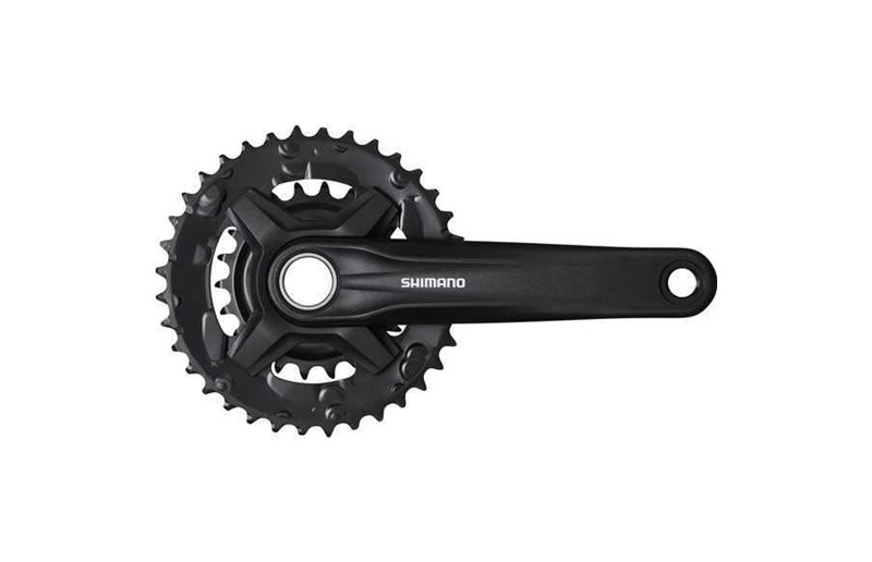 Shimano Kranksæt FC-MT210-B2 2 x 9 Gear 36/22T 170 mm Sort