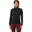 Vaude Pyöräilypaita W Kuro Halfzip Ls Tricot Black