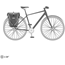 Ortlieb Sivulaukku Back-Roller Urban QL2.1 Pepper