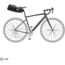Ortlieb Satulalaukku Seat-Pack QR 13L Musta