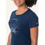 Vaude Cykeltröja Dam Cyclist T-Shirt V Dark Sea
