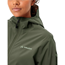 Vaude Cykeljacka Dam Moab Rain Jacket II Cedar Wood