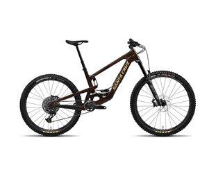 Täysjousto maastopyörä Santa Cruz Bronson 5 C S Translucent Root Beer