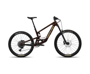 Täysjousto maastopyörä Santa Cruz Bronson 5 C R Translucent Root Beer