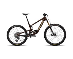 Täysjousto maastopyörä Santa Cruz Bronson 5 CC X0 AXS Rootbeer