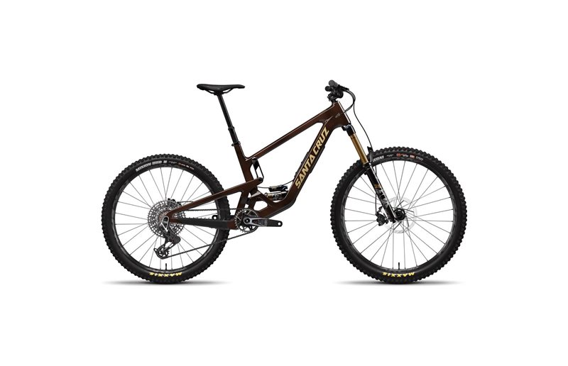 Täysjousto maastopyörä Santa Cruz Bronson 5 CC X0 AXS Rootbeer