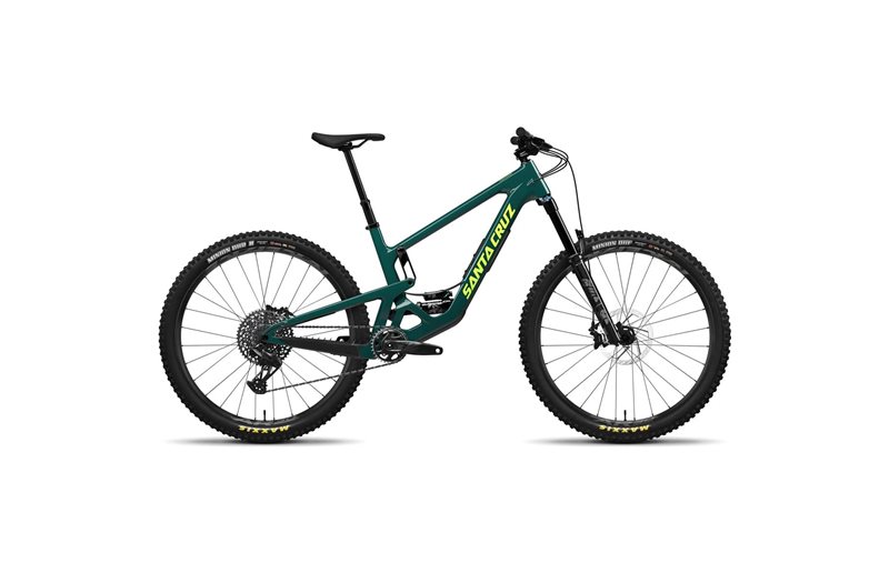 Täysjousto maastopyörä Santa Cruz Hightower 4 C S Gloss Green