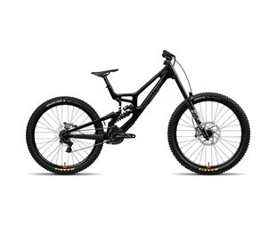 Täysjousto maastopyörä Santa Cruz V10.8 DH S Gloss Black Sparkle