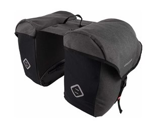 Atran Velo Bagasjebærerveske ZAP Side Panniers AVS 50L - Svart/Grå