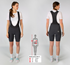 Endura Cykelbyxor Dam Xtract Lite Bibshort Grey