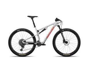 Täysjousto maastopyörä Santa Cruz Blur 4 C Gx1 AXS Silver