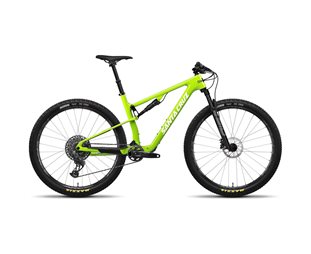 Täysjousto maastopyörä Santa Cruz Blur 4 C Gx1 AXS Green