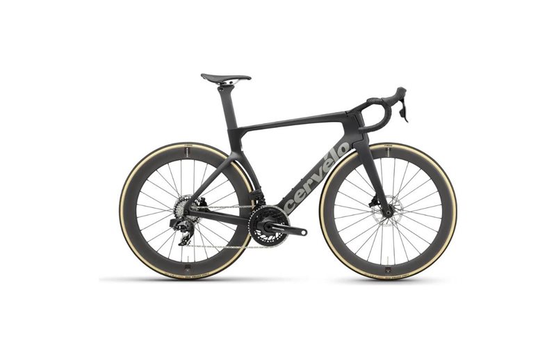 Aero maantiepyörä Cervelo S5 Force AXS Five Black