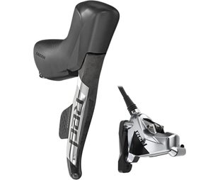 SRAM Red AXS eTap Levijarru Vaihde-/Jarrukahvalla 2x12-Vaihteet Oikea/Takakolmio Flat Mount