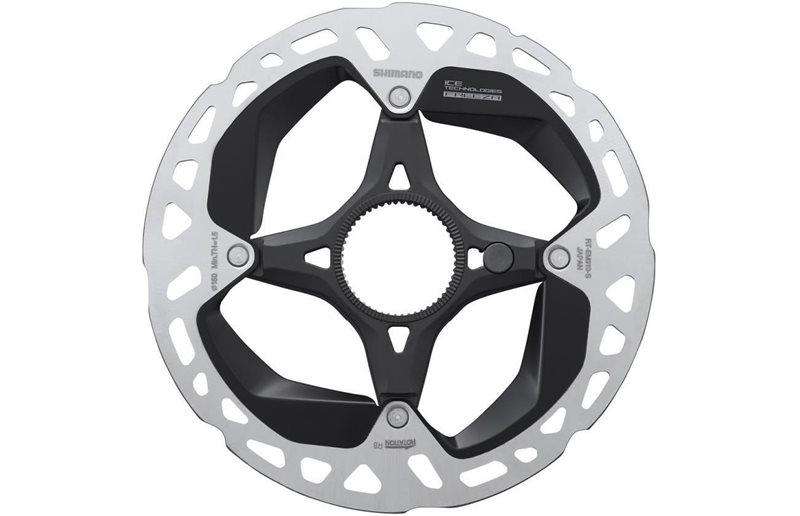 Shimano Bromsskiva RT-EM910 Ice Tech Freeza 160mm CL med Låsring Invändig STEPS Med Magnet