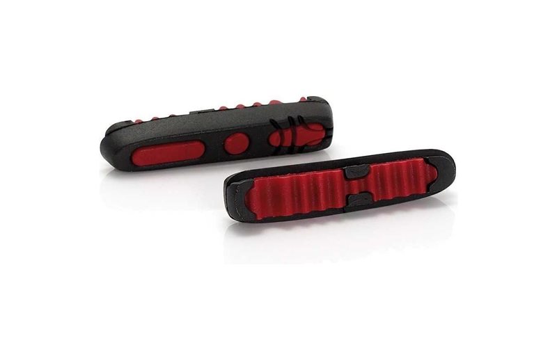 XLC Bremseklosser BS-X04 55 mm Rød/Svart 2 Par