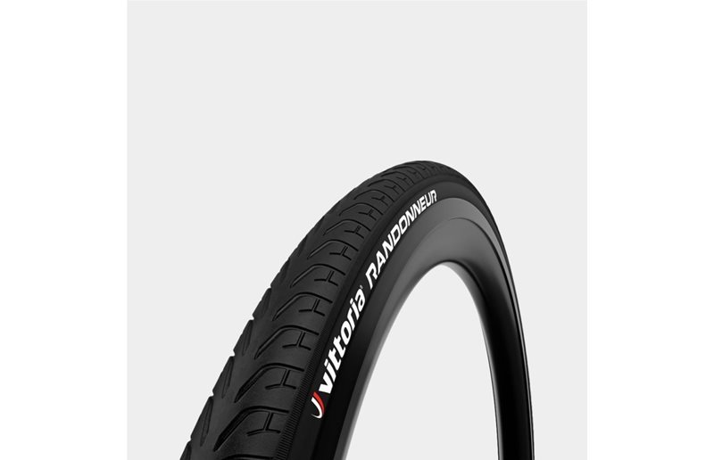 Cykeldæk Vittoria Randonneur 28-622 (700 x 28C / 28 x 1.10) Sort