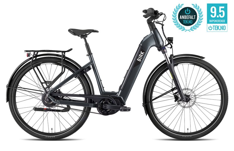 Birk Elcykel E-One City LS Dark Grey