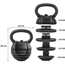 Gymstick Quick-Lock Kettlebell 13kg
