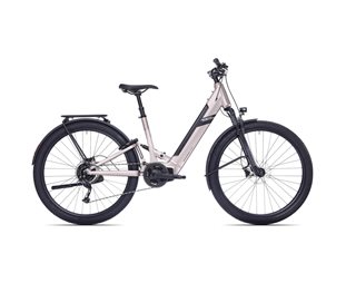 Rock Machine Elcykel Hybrid Crossride e450 FS Touring Sand Grey/Black