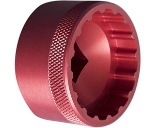 UNIOR Bottom Bracket Socket 16-notch Punainen