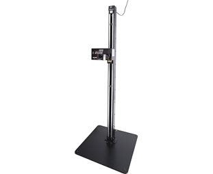 UNIOR Huoltoteline Electric Repair Stand Heavyduty Hopea/Musta