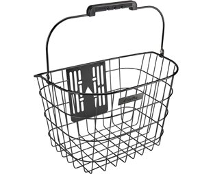 Electra Cykelkorg Stainless Wire QR Front Basket 3 Black