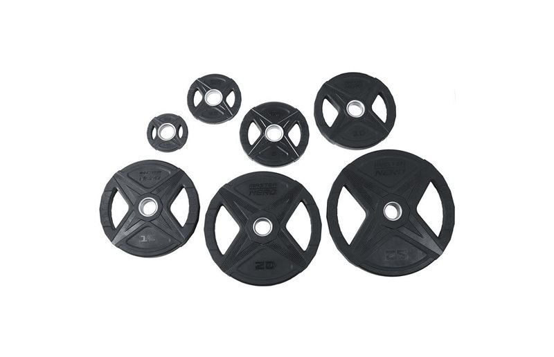 Master Fitness Viktskivor Gummerade Nero Rubber Plate Nocolor