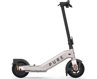 Pure Sähköskootteri Advance+ Platinum Silver