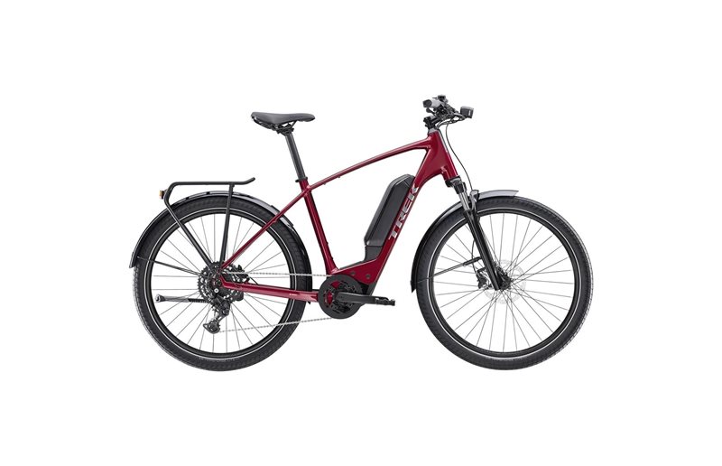 Trek Elcykel Hybrid Allant+ 5 725Wh Rage Red