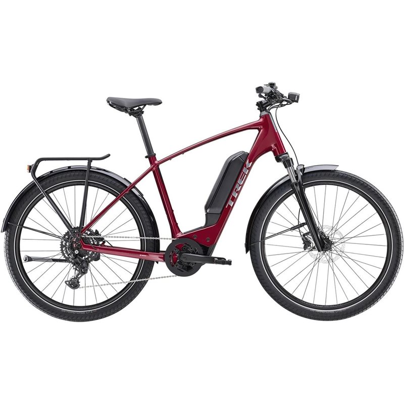 Trek Elcykel Hybrid Allant+ 5 800Wh Rage Red online