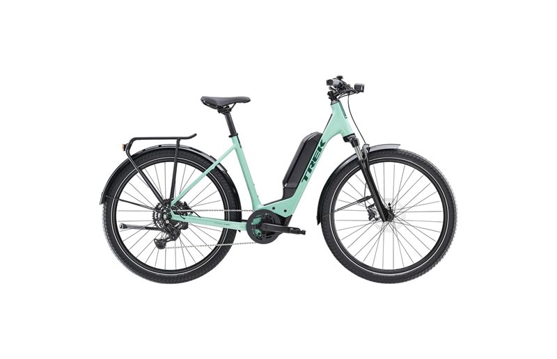 Trek Elcykel Hybrid Allant+ 5 Lowstep 400Wh Blue Sage