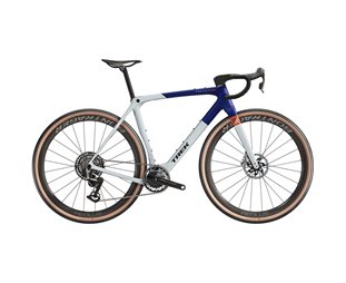 Trek Gravel Bike Checkmate SLR 9 AXS Matte Hex Blue/Plasma Grey Pearl
