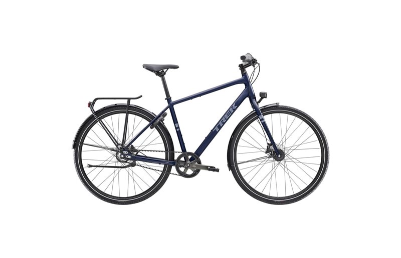 Trek Cityhybrid District 3 Equipped Deep Dark Blue Matte