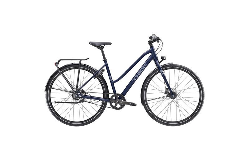Trek Cityhybrid District 3 Midstep Deep Dark Blue Matte