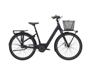 Trek Elcykel Hybrid District+ 1C Lowstep Matte Deep Dark Blue